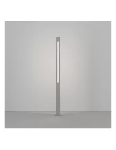 Viabizzuno f4 127 02 Vierkantrohr silber g5 14w he l 1000